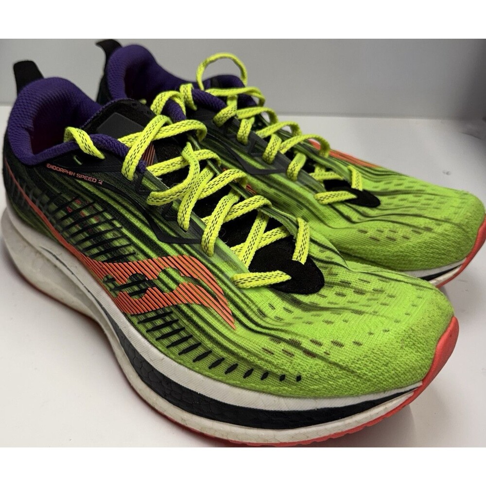 Saucony Endorphin Speed 2 ViZiPRO S20688-65 Green Black Running Shoes
